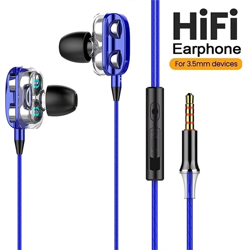 Gaming Accessories Iphone - Słuchawki douszne stereo z mocnym basem