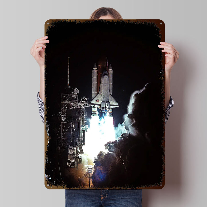Gaming Accessories Europe - Plakaty z blachy NASA, personalizowane dekoracje