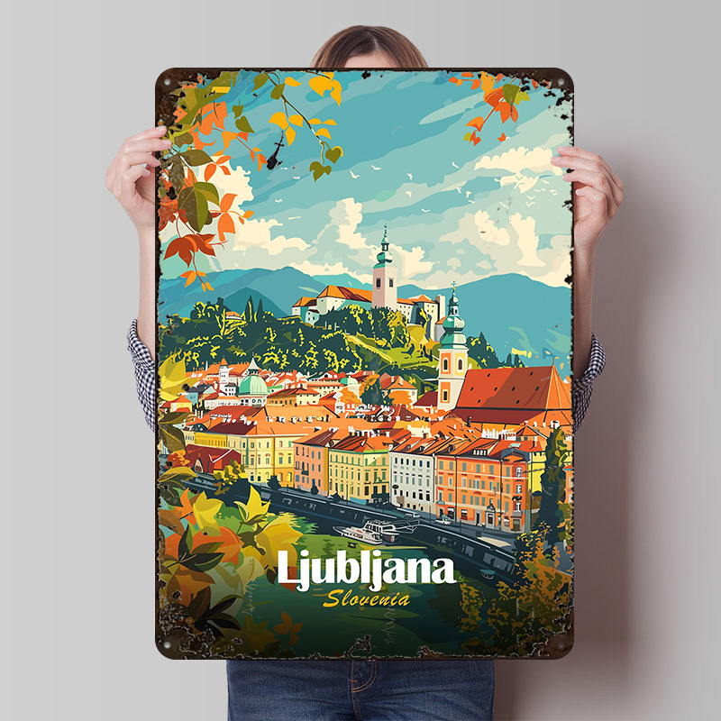 Plakaty Ljubljana na ścianę, d – Gaming Accessories Europe recenzja i cena