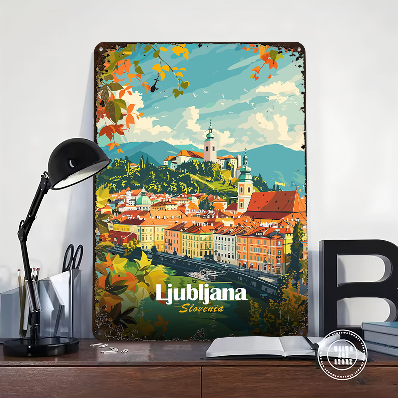 Plakaty Ljubljana na ścianę, d – Gaming Accessories Europe recenzja i cena