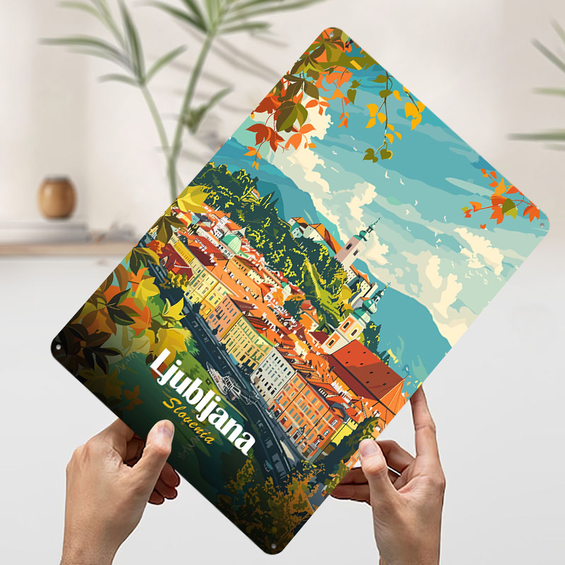 Plakaty Ljubljana na ścianę, d – Gaming Accessories Europe recenzja i cena