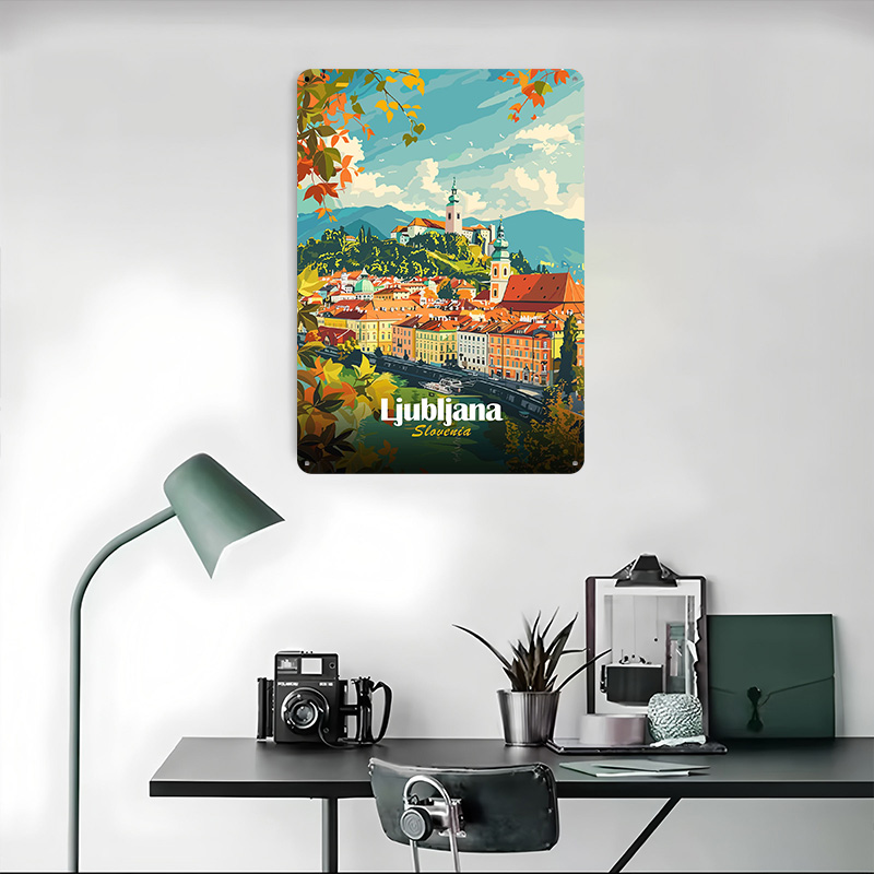 Plakaty Ljubljana na ścianę, d – Gaming Accessories Europe recenzja i cena