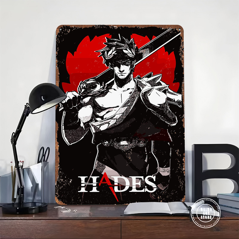 Metalowy plakat z motywem Hade – Gaming Accessories Europe recenzja i cena
