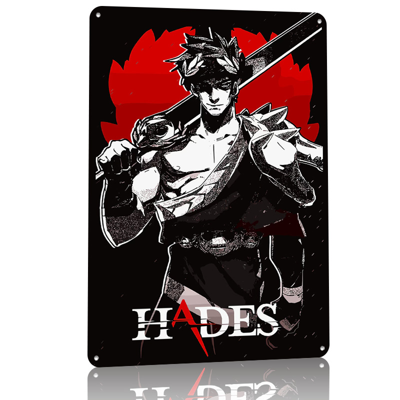 Metalowy plakat z motywem Hade – Gaming Accessories Europe recenzja i cena