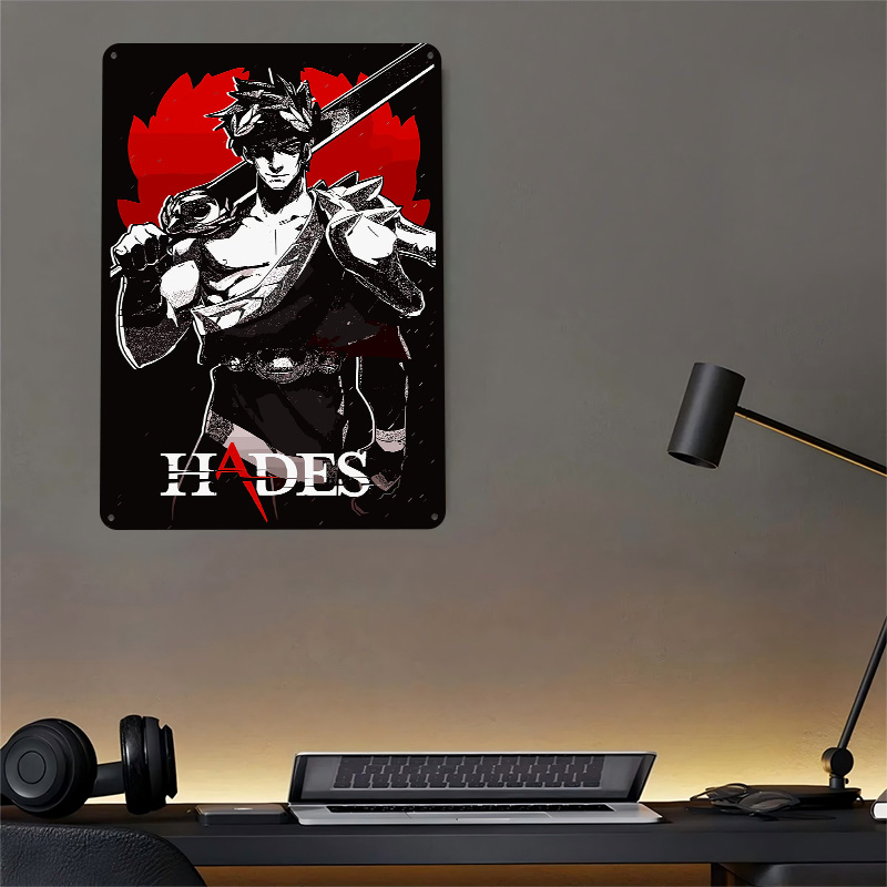 Metalowy plakat z motywem Hade – Gaming Accessories Europe recenzja i cena
