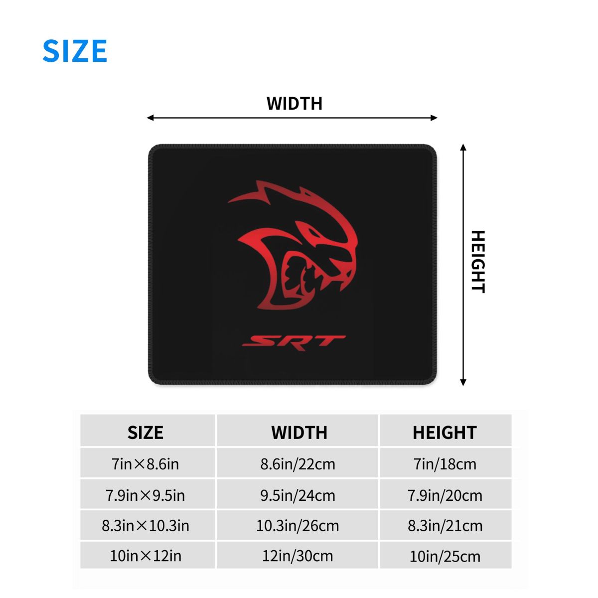 Podkładka pod mysz z logo Dodg – Gaming Accessories Logo recenzja i cena