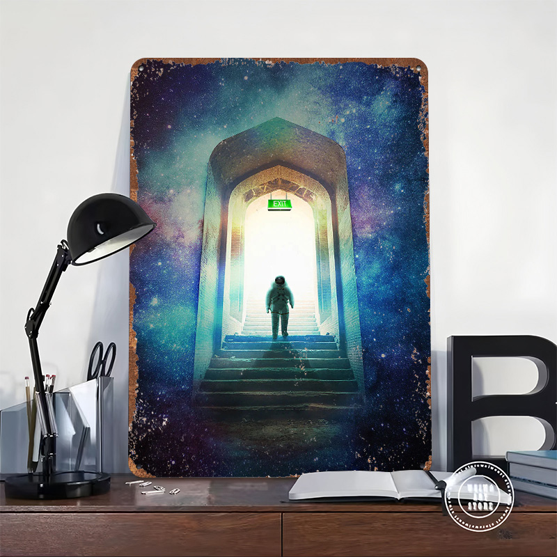 Plakat Metalowy Exit, Personal – Gaming Accessories Europe recenzja i cena
