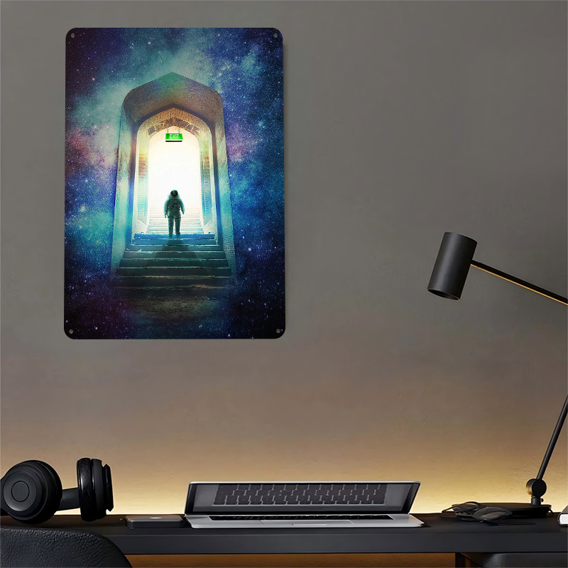 Plakat Metalowy Exit, Personal – Gaming Accessories Europe recenzja i cena