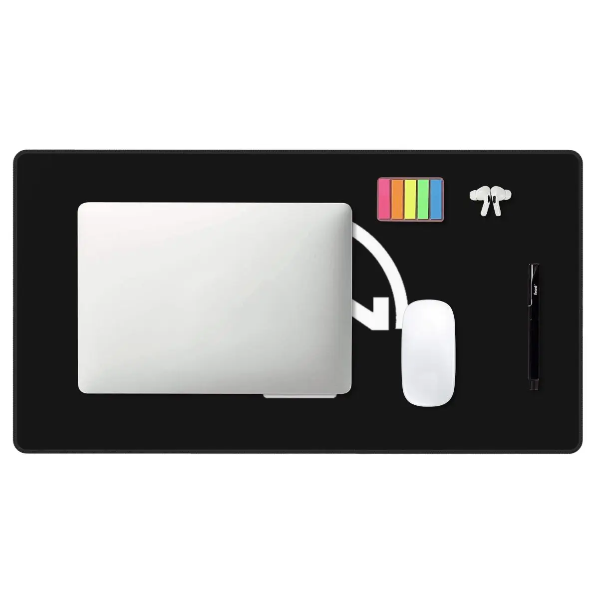 Duża podkładka pod mysz z moty – Gaming Accessories Logo recenzja i cena