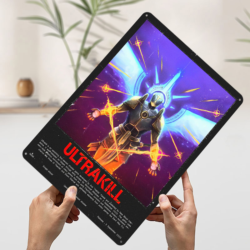 Metalowy plakat Ultrakill Game – Gaming Accessories Europe recenzja i cena