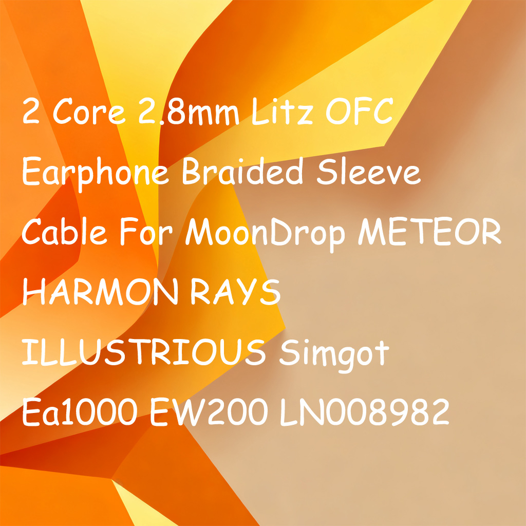 Kabel do słuchawek 2-żyłowy 2. – Cable Sleeve Braided recenzja i cena